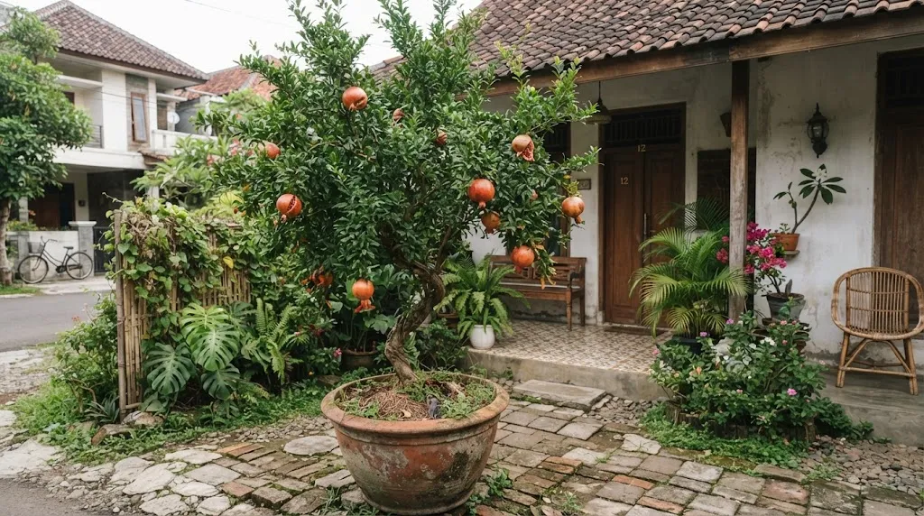 Pohon Delima (AI Generated)