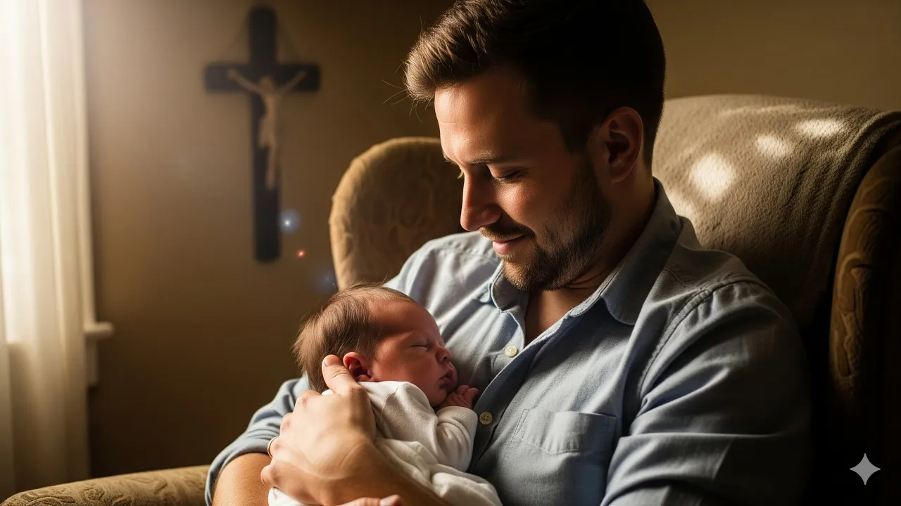 Nama Bayi Laki-Laki Kristen Modern dan Kontemporer (c) Ilustrasi AI