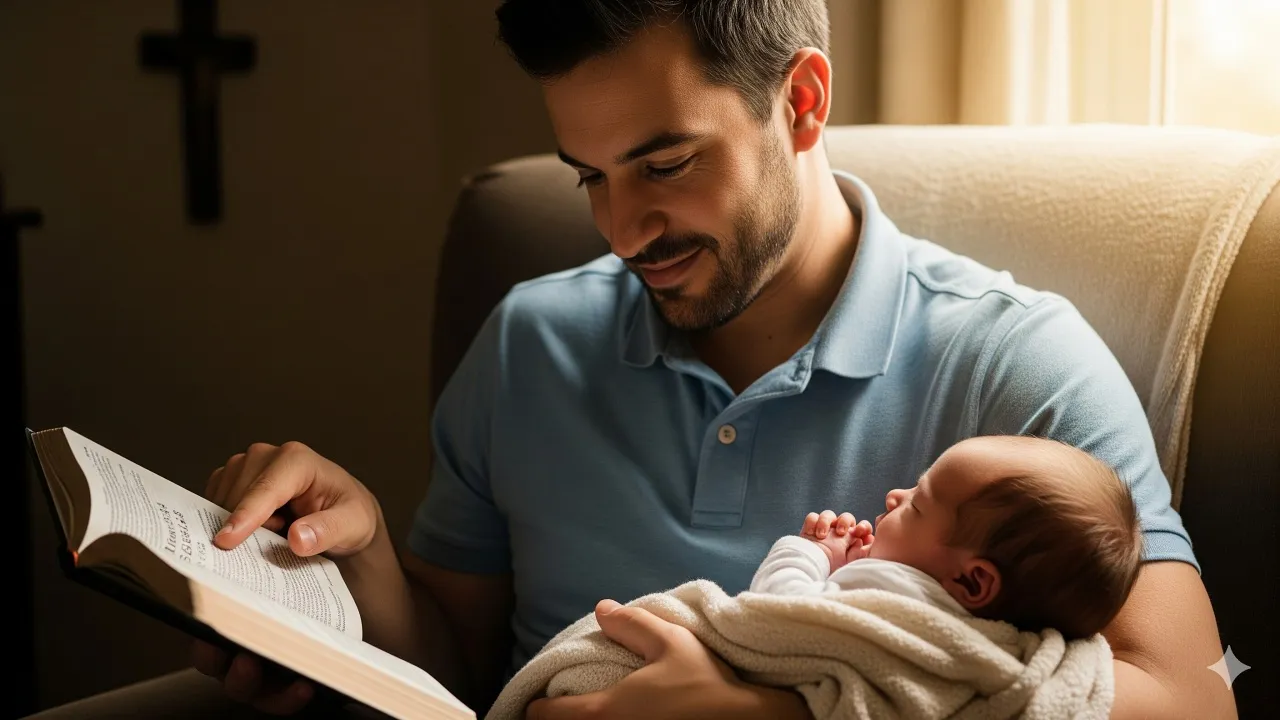 Rangkaian Nama Bayi Laki-Laki Kristen yang Indah (c) Ilustrasi AI