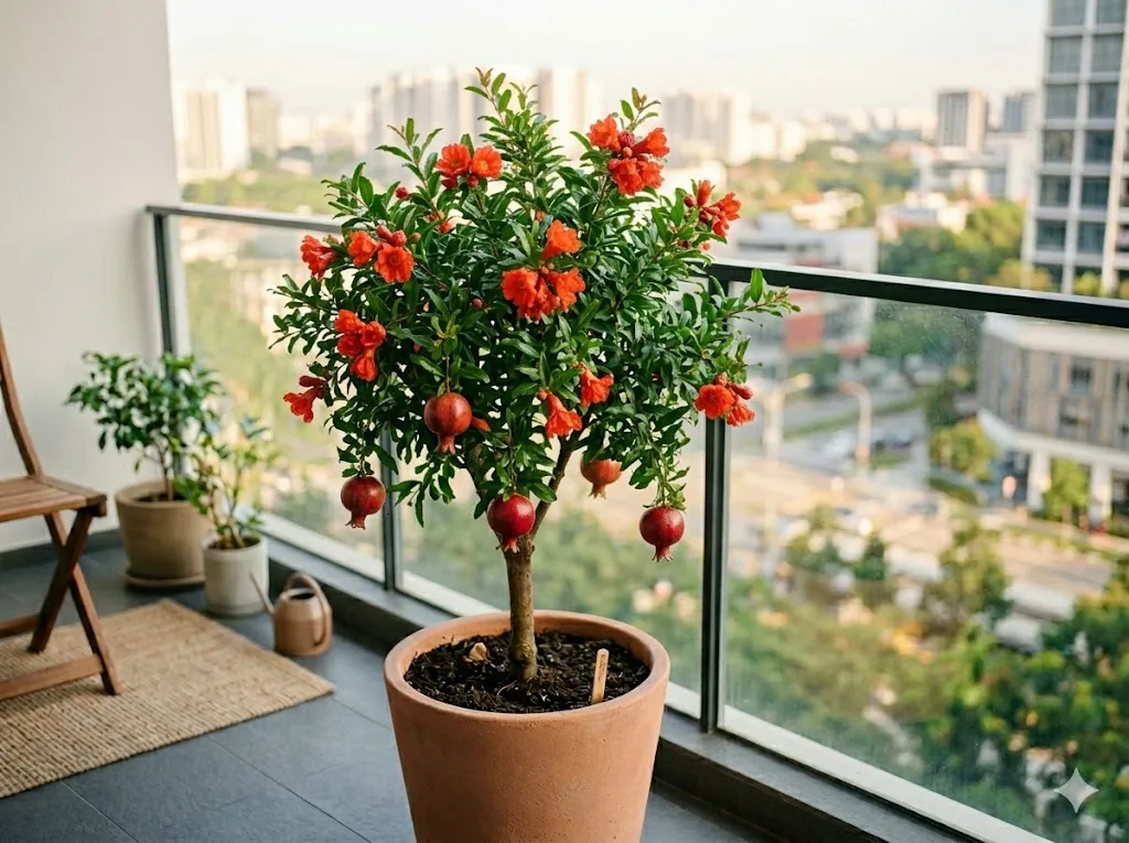 biji buah yang bisa disemai di rumah (AI generated)