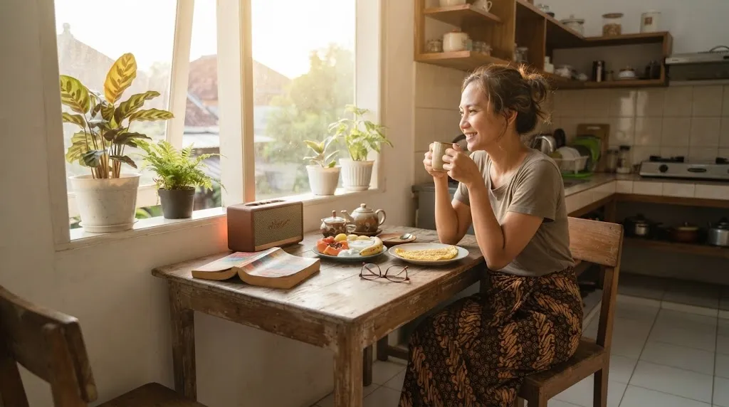 Ciptakan Momen Pagi yang Menyenangkan. (AI Generated)