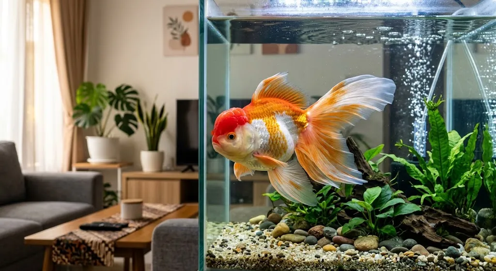 Ikan Hias Ekor Cantik Buat Dipelihara di Rumah. (AI Generated)