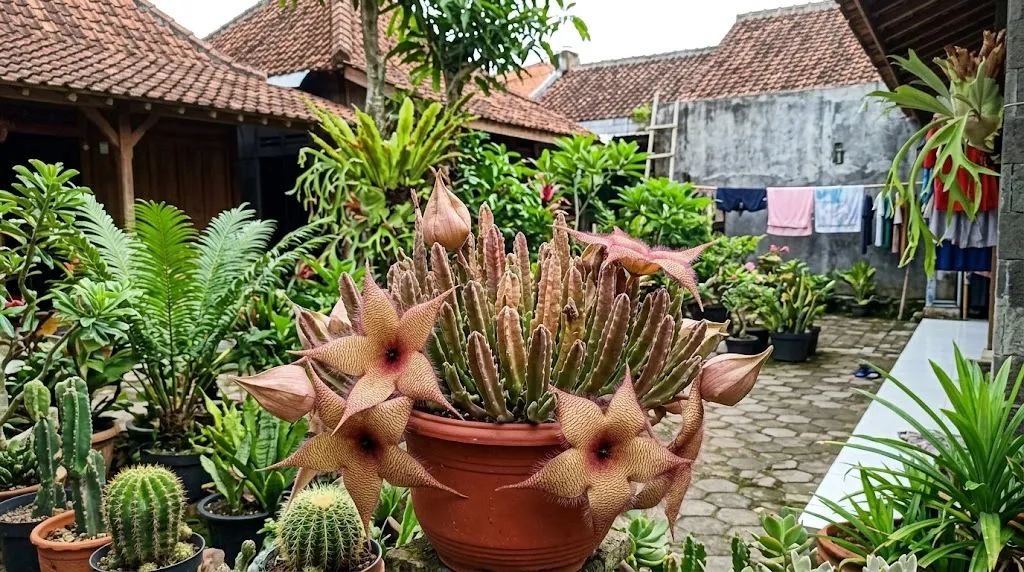Stapelia gigantea. (AI Generated)