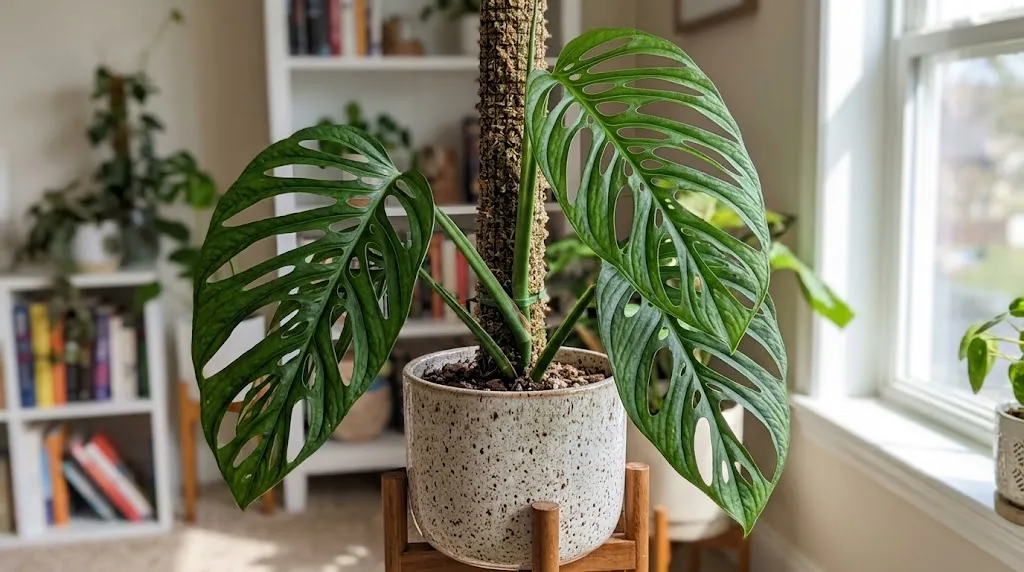 Tanaman Hias dengan Daun Berlubang Alami yang Cocok untuk Rumah. (AI Generared)