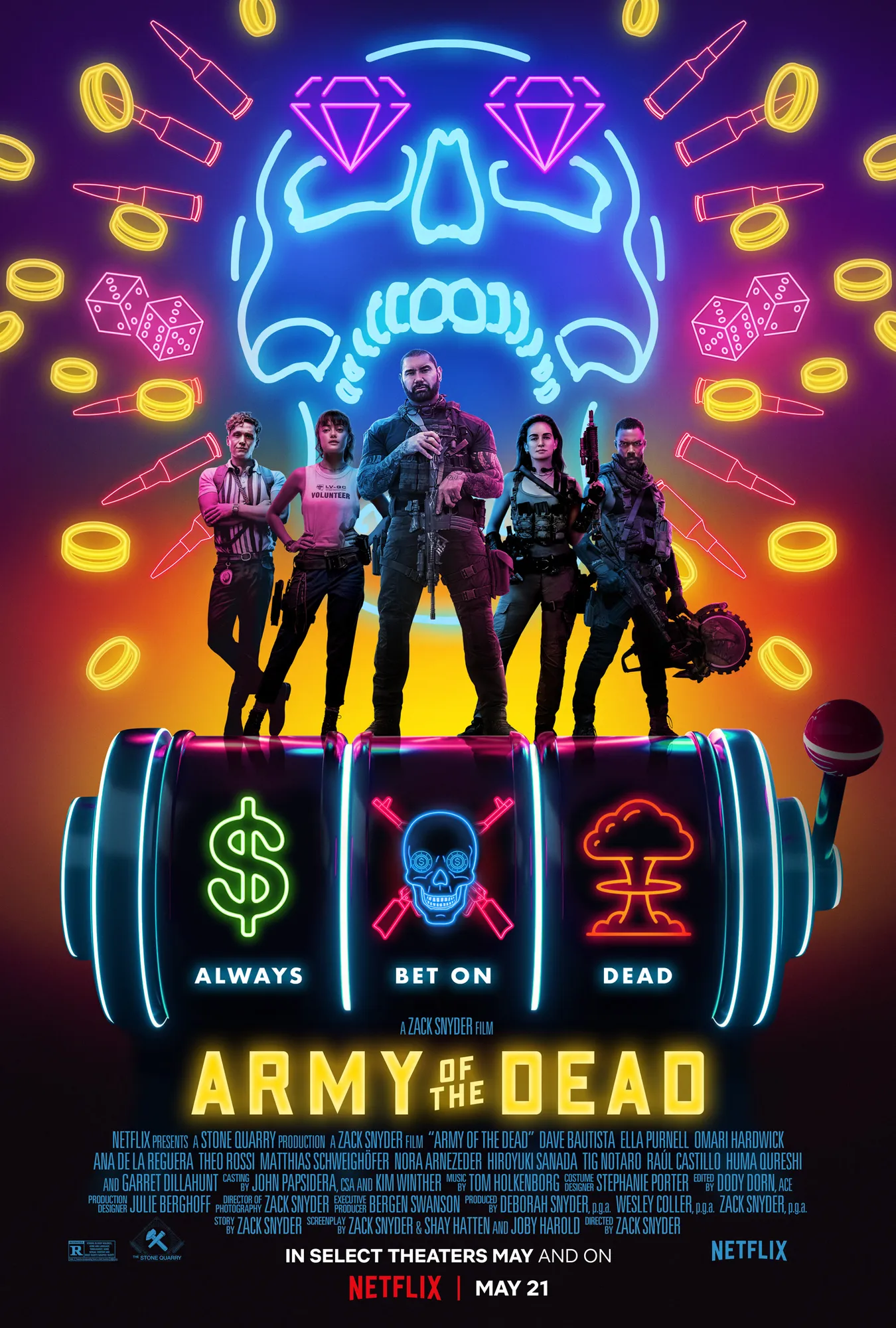 Poster film ARMY OF THE DEAD (credit:imdb)