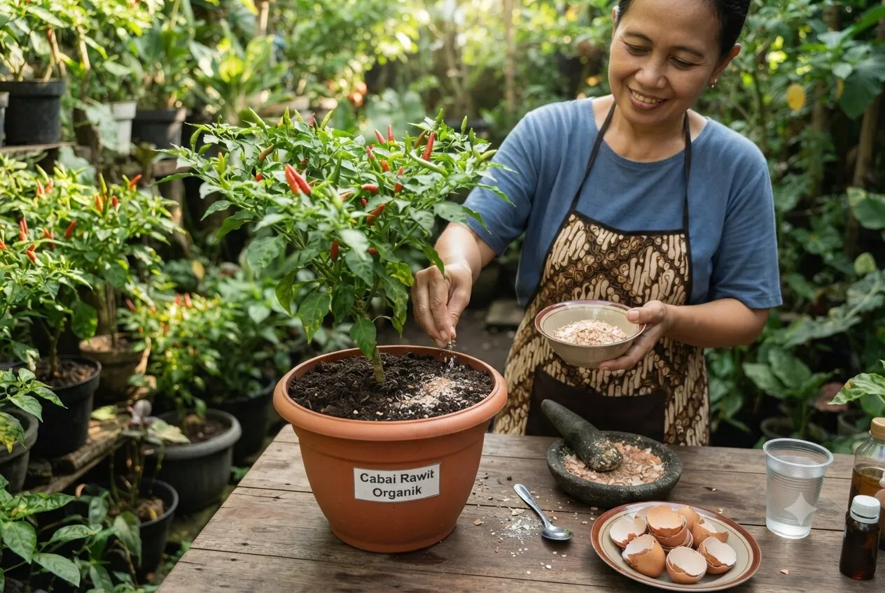 Cangkang Telur. Foto: AI Generated