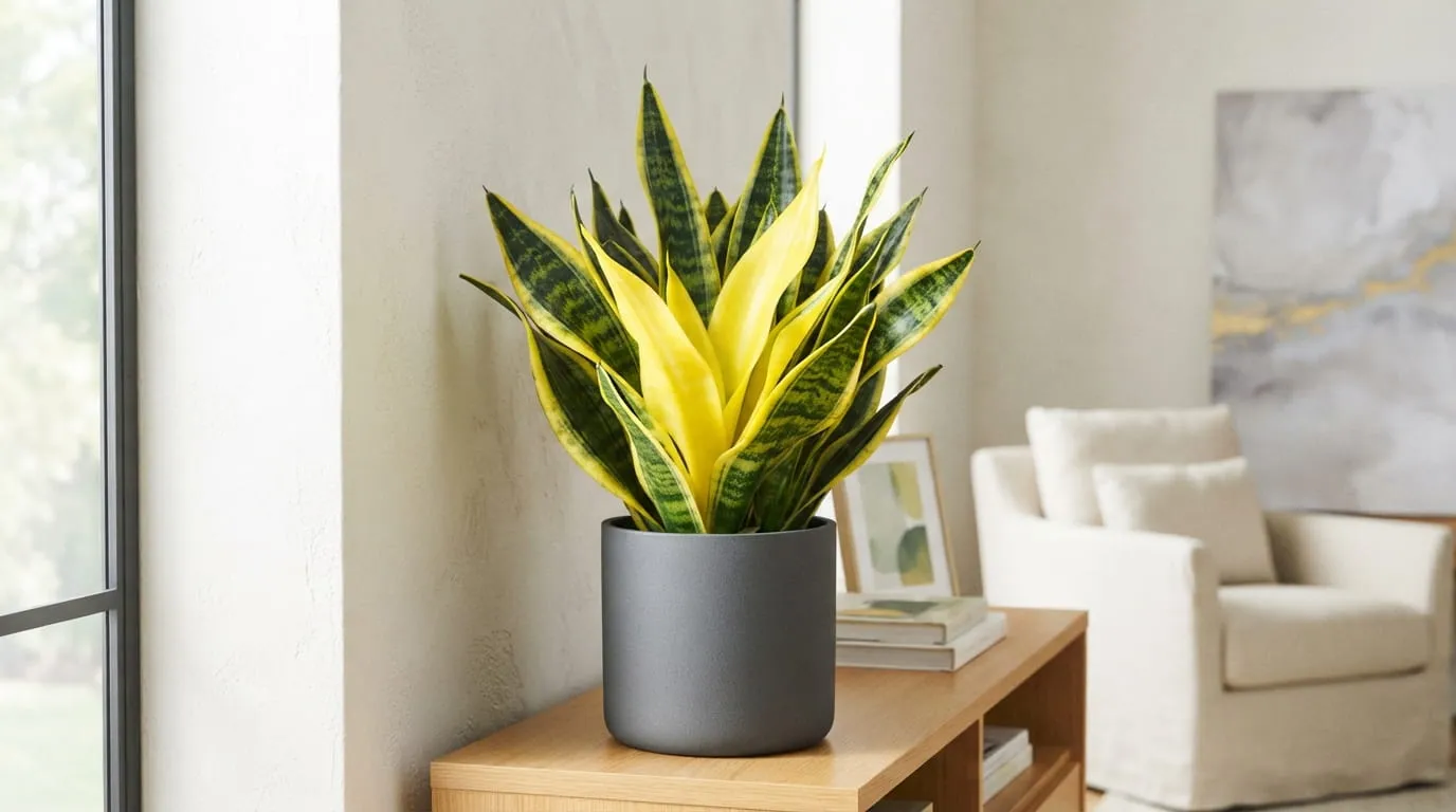 Sansevieria 'Star Canary'. Foto: AI Generated
