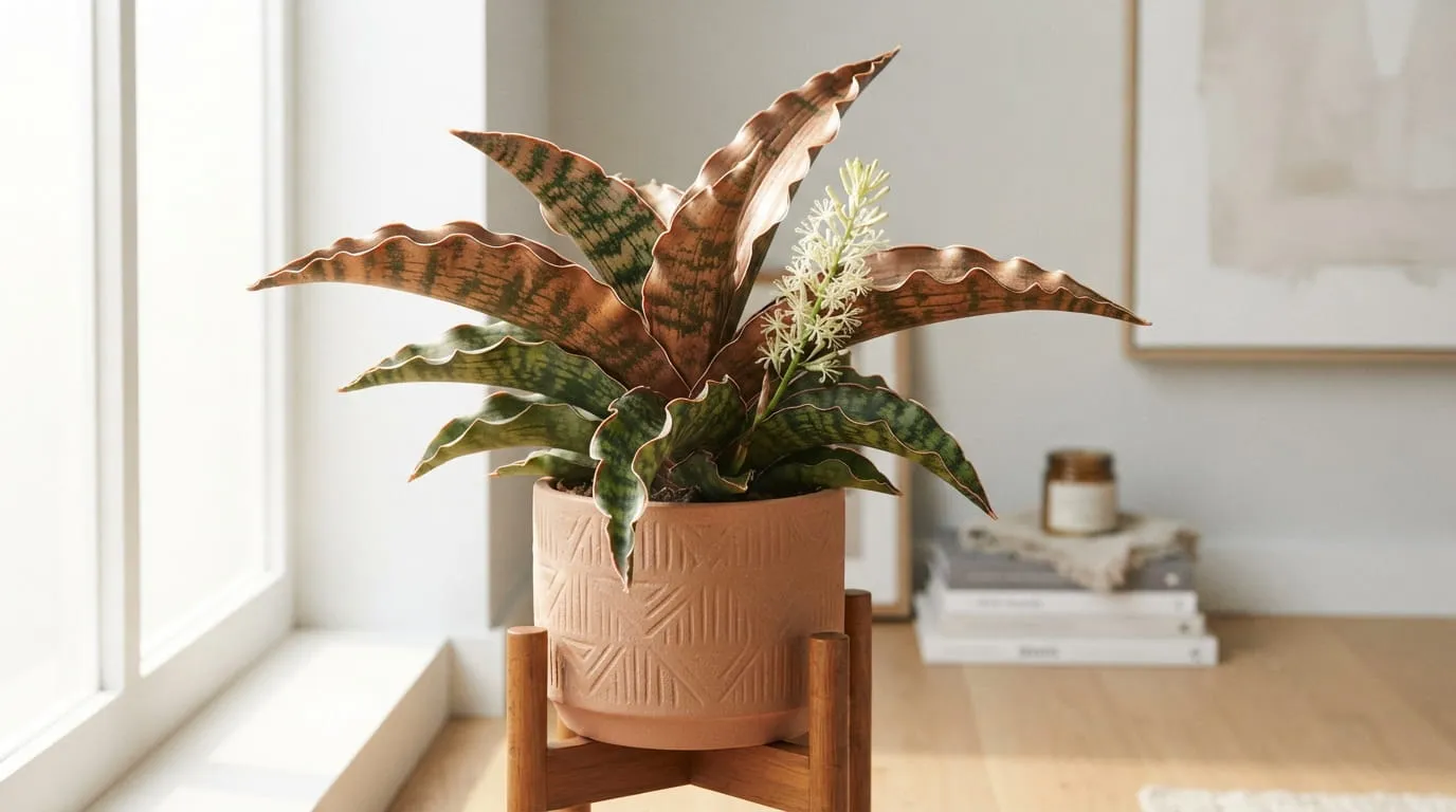 Sansevieria Kirkii 'Coppertone'. Foto: AI Generated