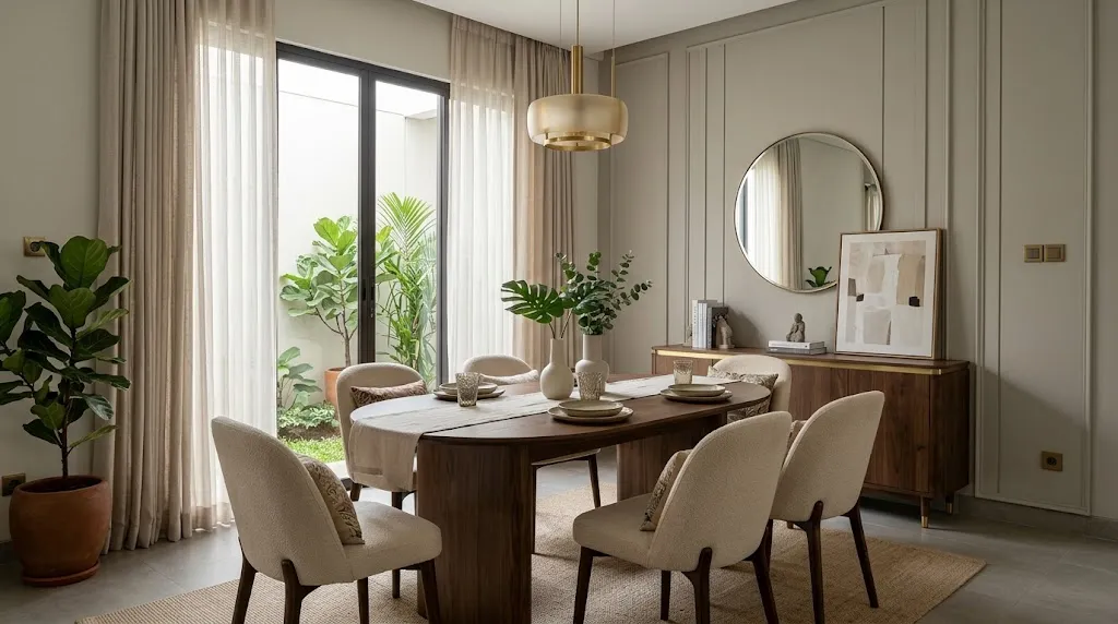 Quiet Luxury Interior Rumah. (AI Generated)