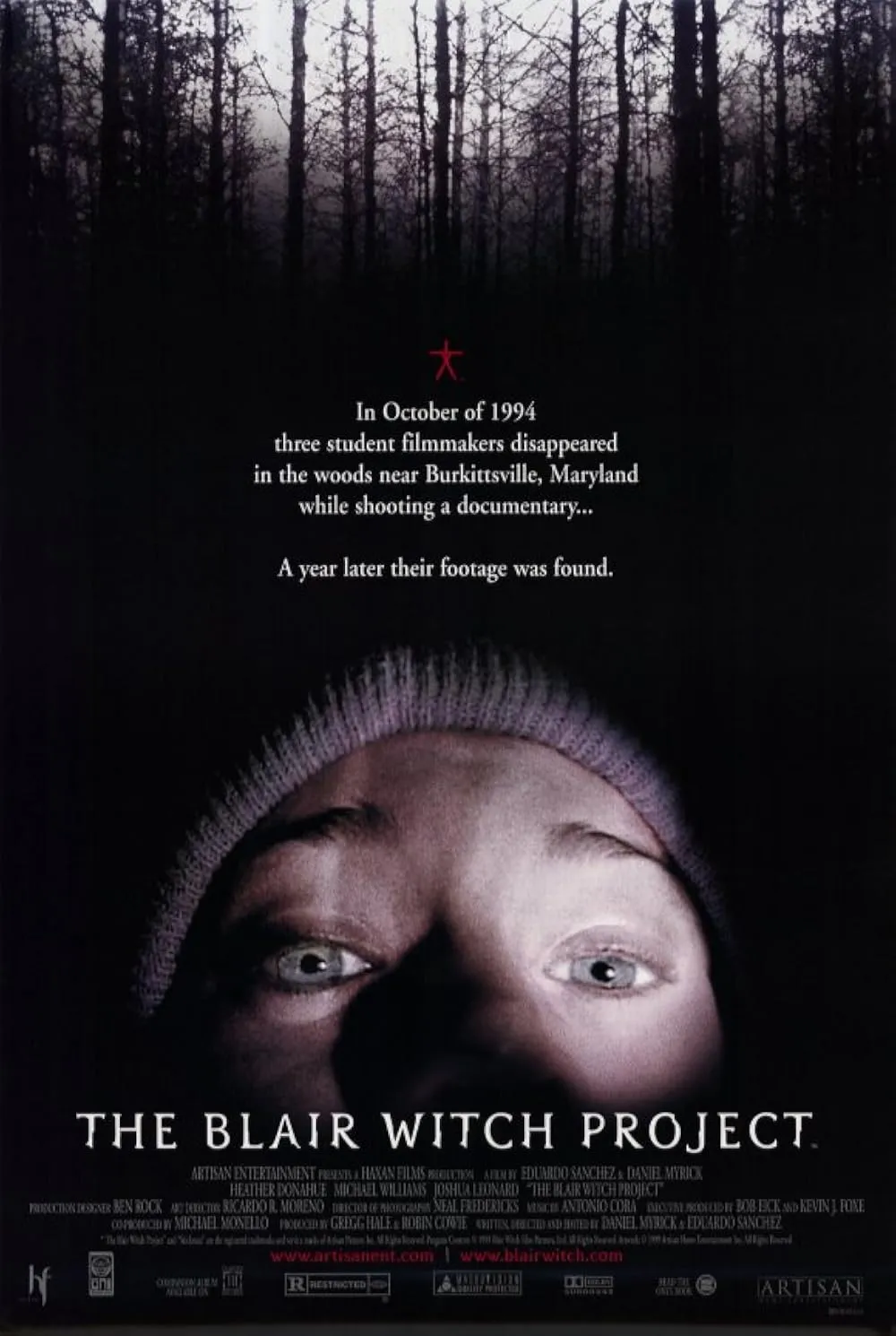 The Blair Witch Project (1999). Foto: IMDb