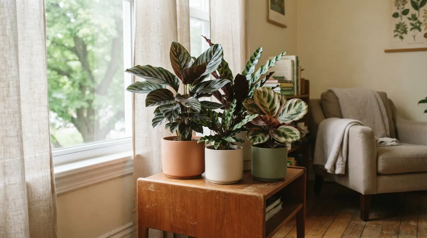 Calathea (Tanaman Doa). Foto: AI Generated