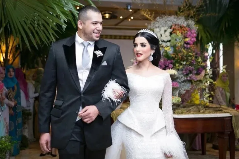 Ahmad Assegaf dan Tasya Farasya kala menikah (cr: instagram.com/tasyafarasya)