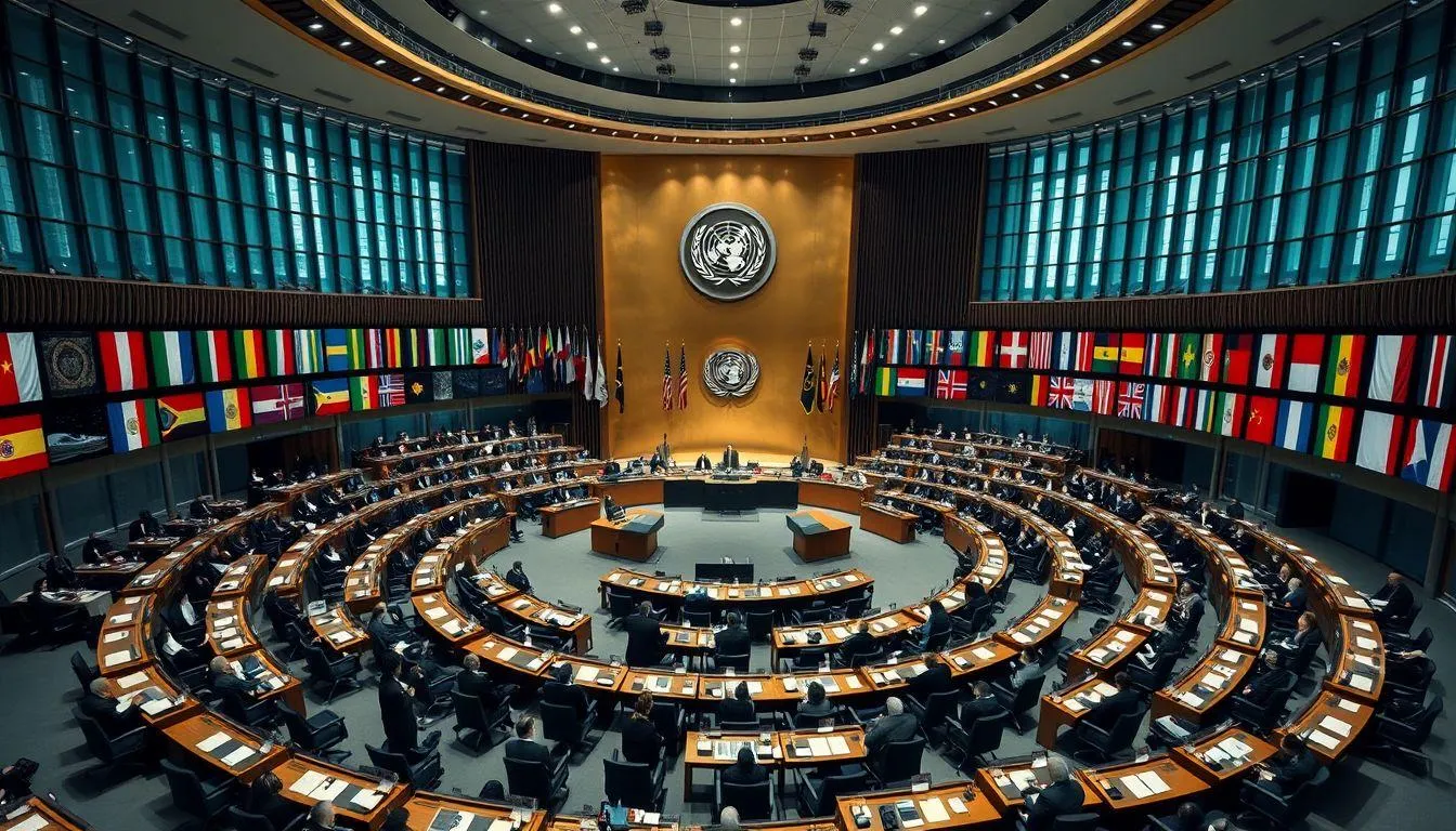 Klasifikasi Negara Berdasarkan Status Internasional (c) Ilustrasi AI