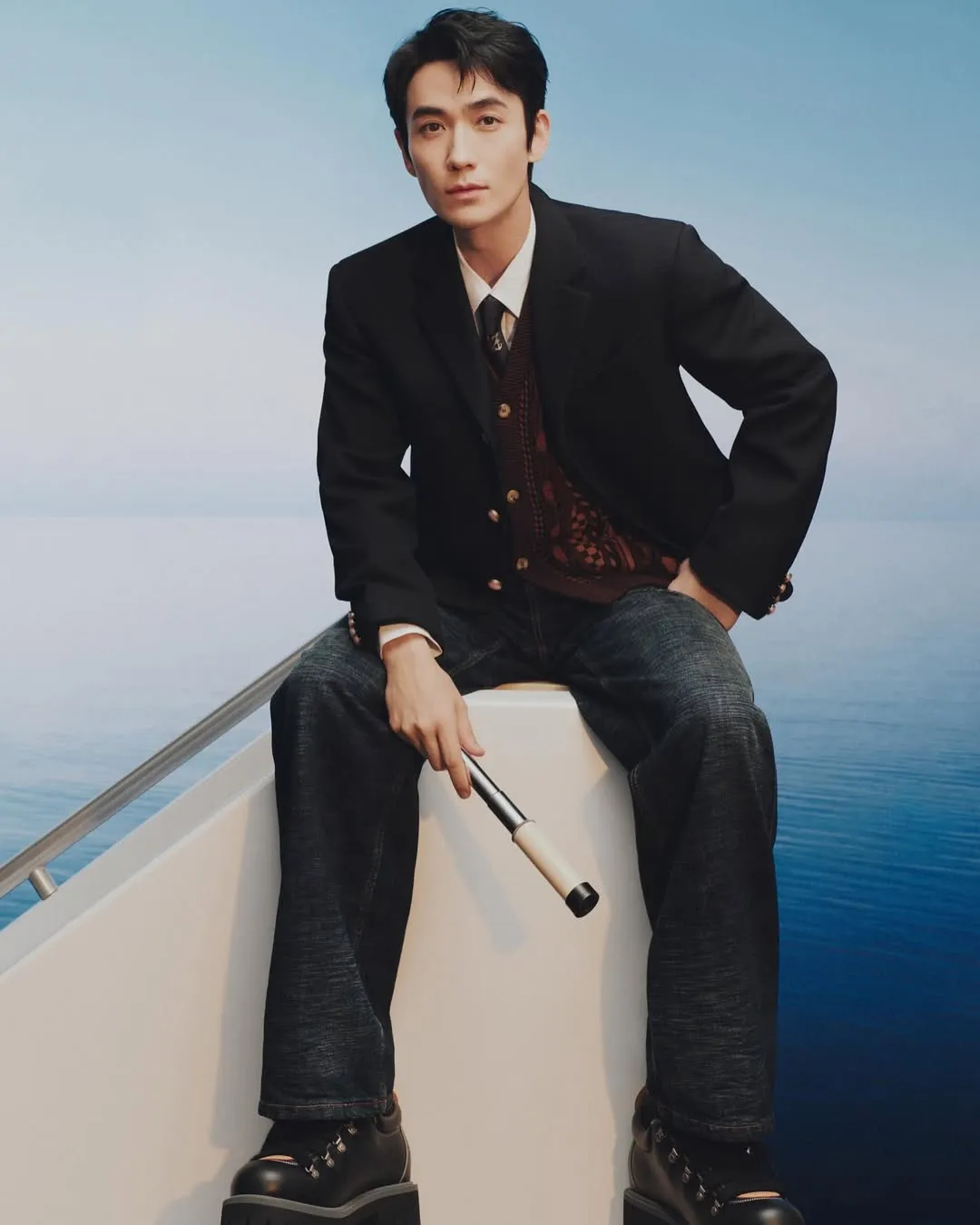 aktor China yang punya Silent Charisma/cr: Instagram @zyloooong