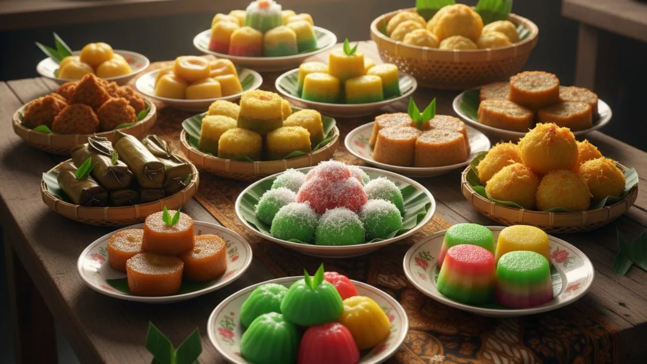 Makna Filosofis dan Budaya Kue Tradisional (c) Ilustrasi AI