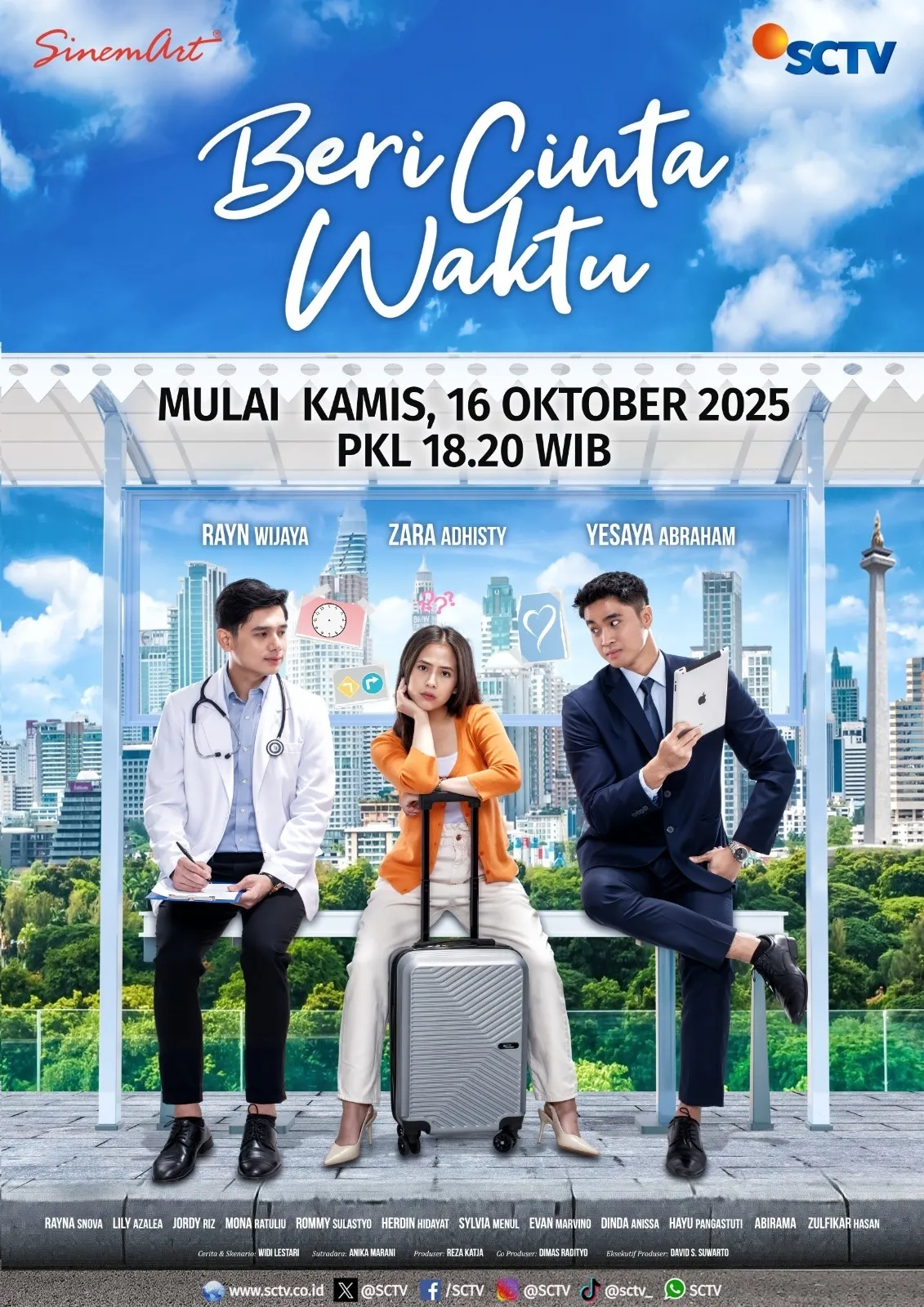 Poster Sinetron "Beri Cinta Waktu" / SCTV