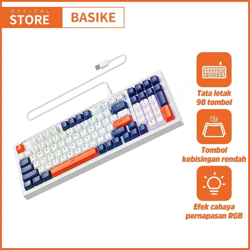Keyboard compact yang padet fitur. (Shopee/Basike Official Shop)