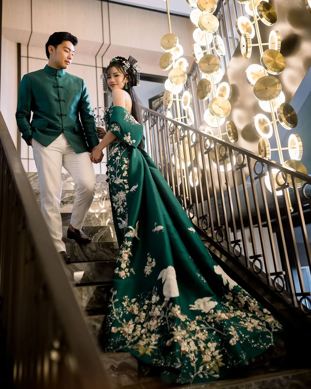 Potret Mesra Jessica Jane dan Erwin Phang saat Sangjit (credit: instagram/jessicajane99)