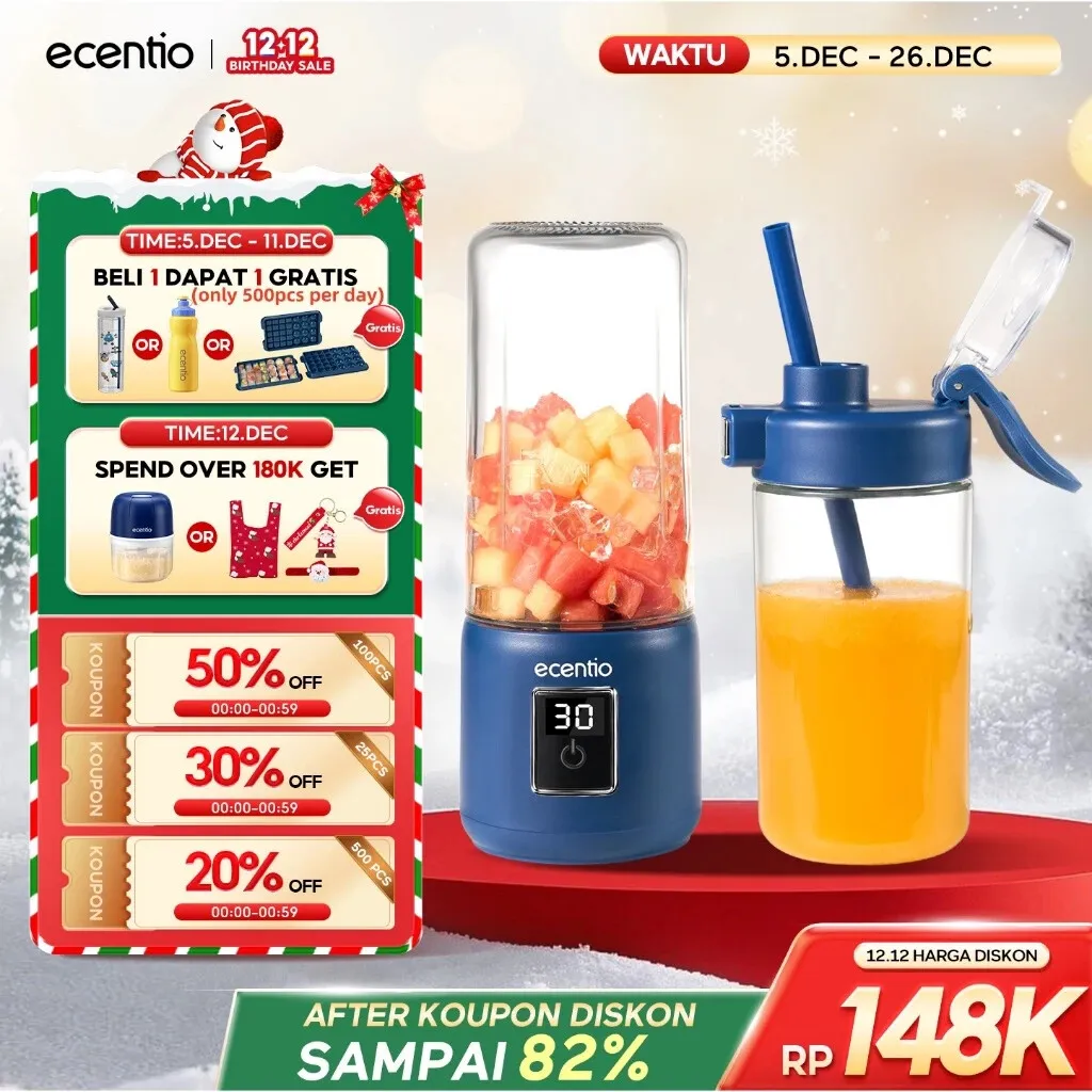 Mudah dibawa, gampang dipakai, hasil langsung halus. (Shopee/ecentio Electronic Official Store)