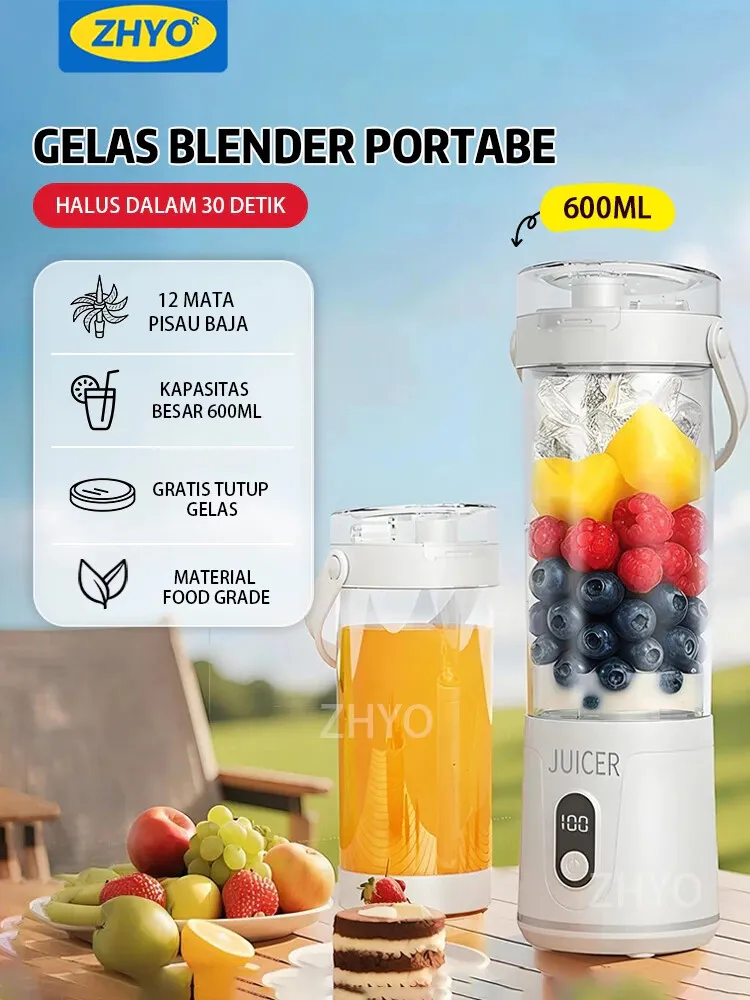 Blender kecil yang kuat, pas buat anak kos. (Shopee/ZHYO Official Store)