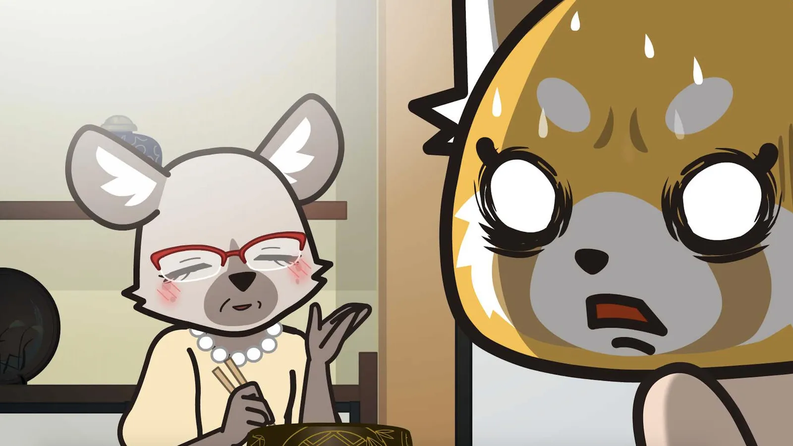 Still anime Aggretsuko (Credit: IMDB)