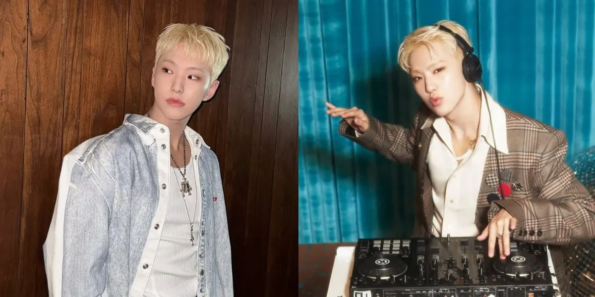 Hoshi dan Woozi SEVENTEEN (Image by ho5shi_kwon, saythename_17 on Instagram)