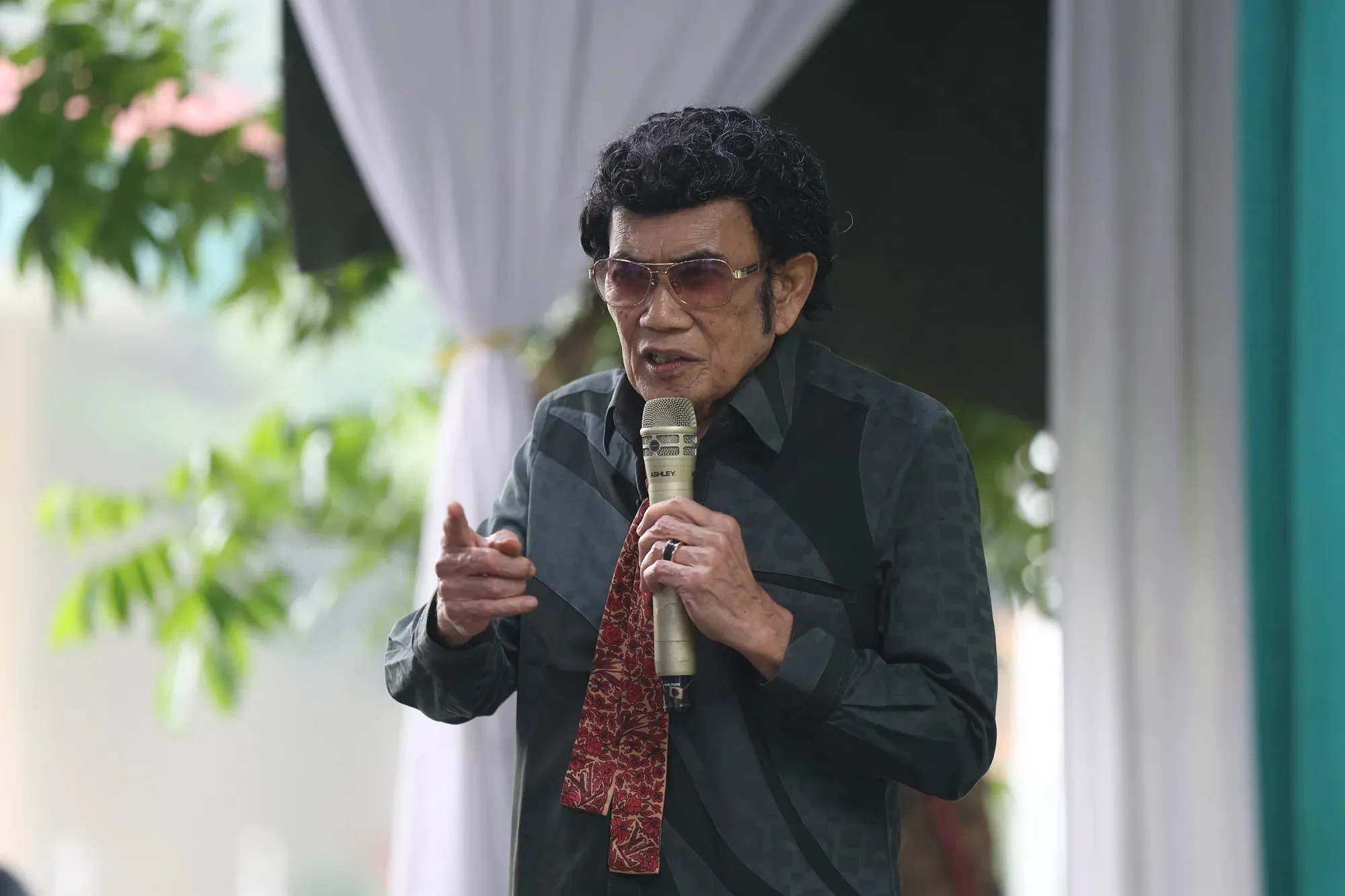 Lagu Rhoma Irama penuh dengan nasihat. (credit: KapanLagicom/Budy Santoso)