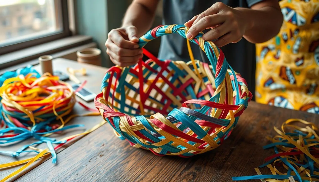 Mengapa Anyaman Plastik Menjadi Solusi Ganda (c) Ilustrasi AI