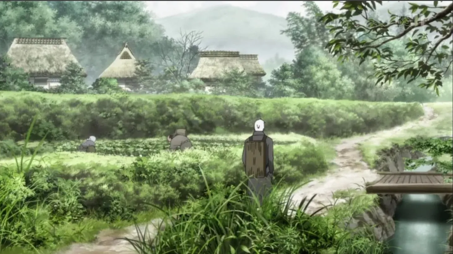 Mushisi hadirkan visual yang menenangkan penonton. 