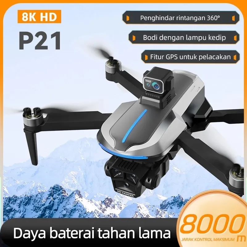 Drone P21 GPS. Foto: Shopee/THE MECHINIST