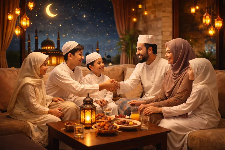 Ucapan Ramadan untuk Keluarga/image by ai