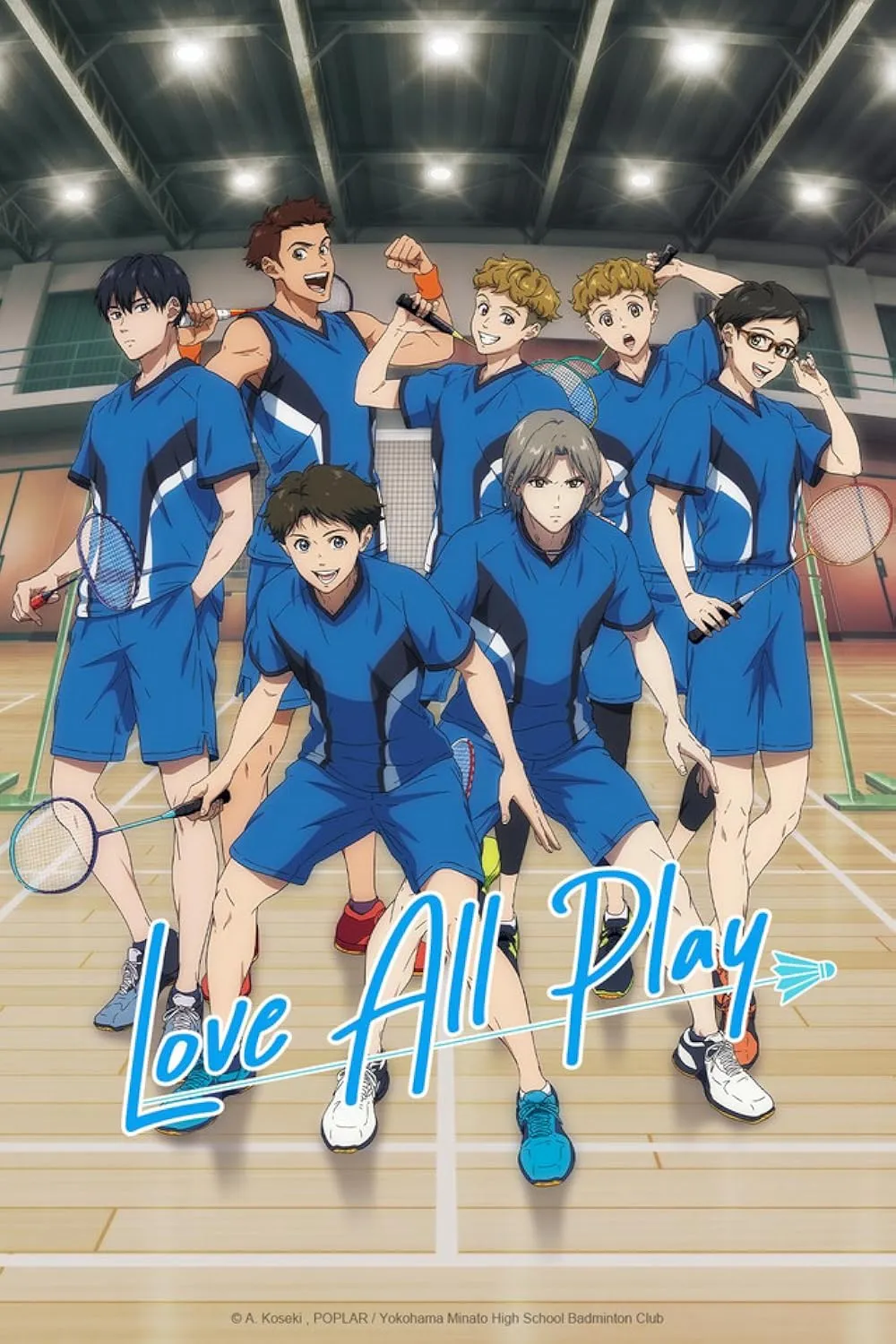 Anime 'LOVE ALL PLAY' tentang badminton. (dok. IMDb)