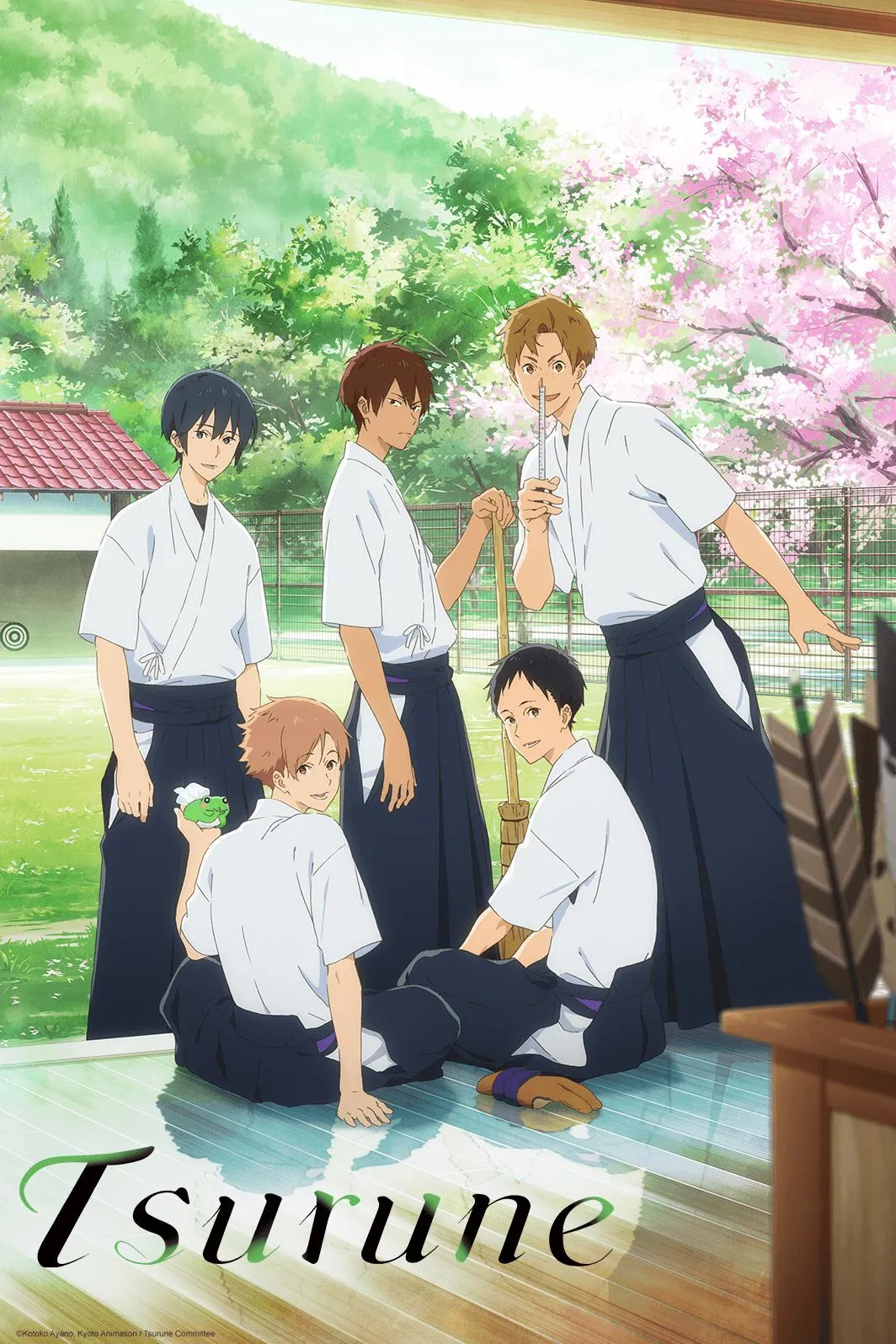 Anime 'TSURUNE' tentang olahraga panahan. (dok. IMDb)