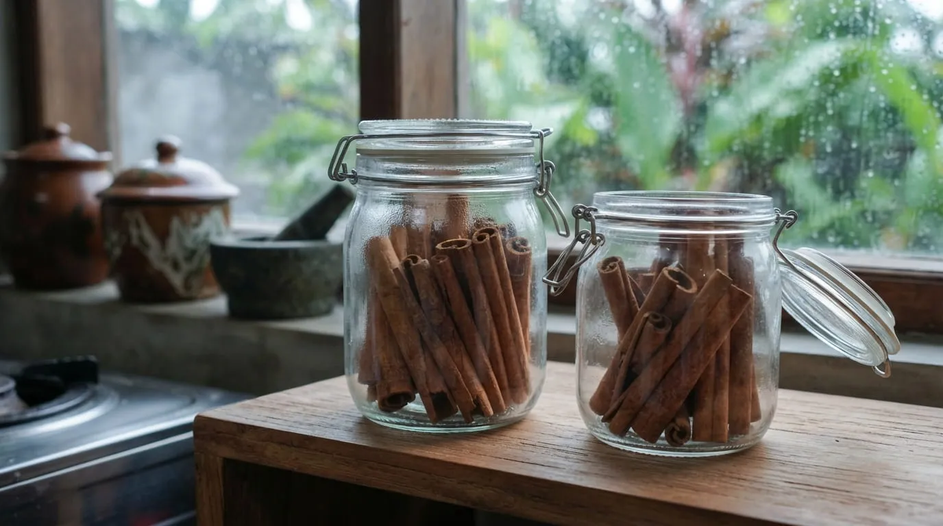 Kayu Manis Batangan. Foto: AI Generated