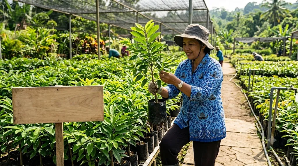 Cara Menanam Srikaya agar Buahnya Lebih Manis/AI Generated