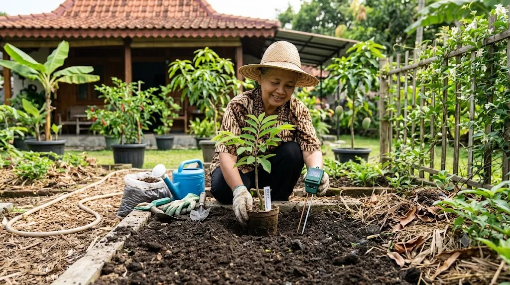 Cara Menanam Srikaya agar Buahnya Lebih Manis/AI Generated