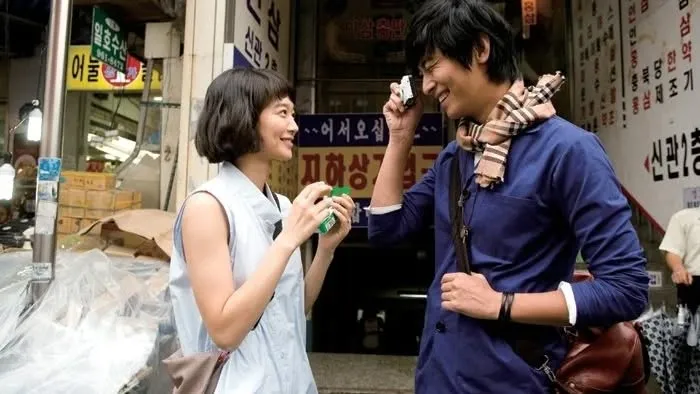 Potret Jadul Ju Jihoon dan Shin Min Ah (credit: Instagram.com/jujihoonglobal/)