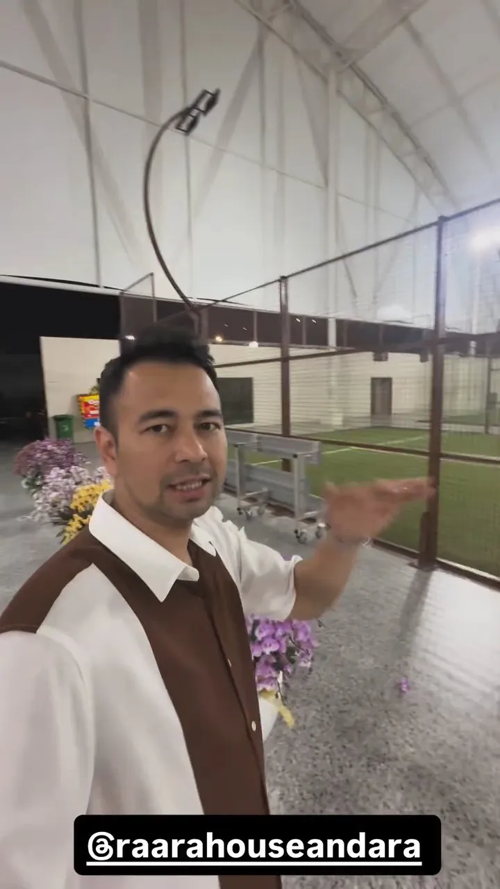 Bisnis Lapangan Padel Terbaru Raffi Ahmad  (credit: Instagram.com/raffinagita1717/)