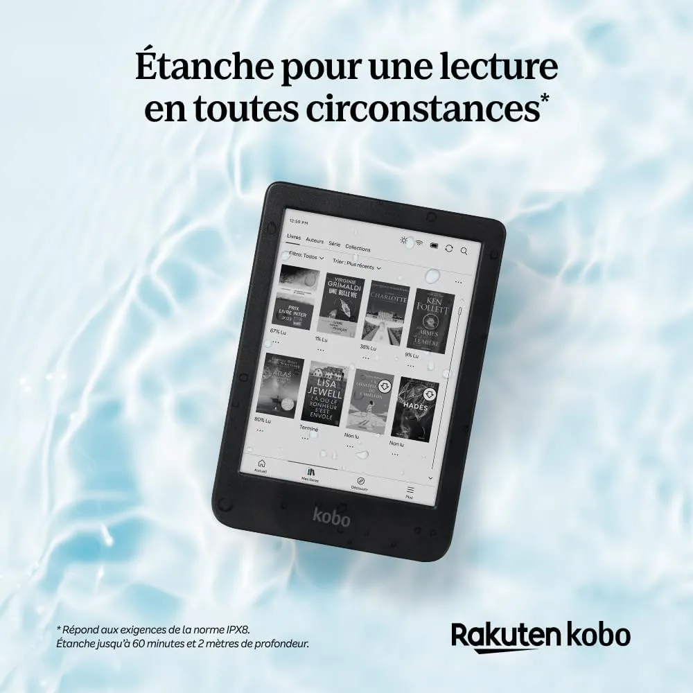 rekomendasi e-reader/ Kobo Clara BW / Amazon.ca