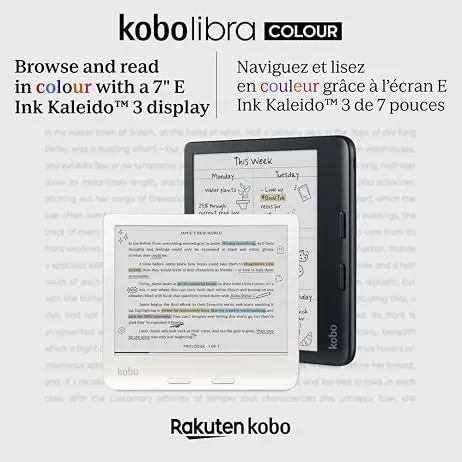 rekomendasi e-reader/Kobo Libra Colour/ Amazon.ca