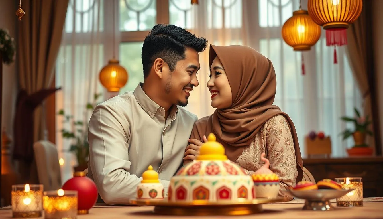 Gombalan Lebaran Lucu untuk Gebetan atau Pasangan (c) Ilustrasi AI