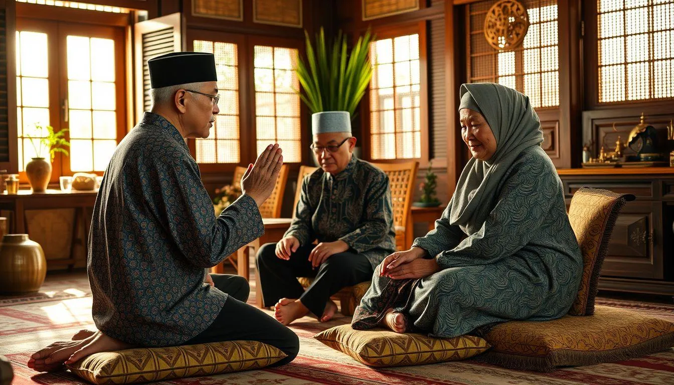 Ucapan Idul Adha untuk Eyang, Simbah, dan Sesepuh Keluarga (c) Ilustrasi AI