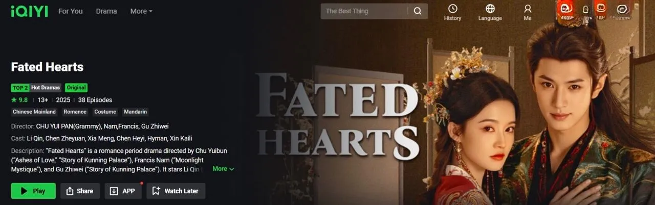 Fated Hearts di iQiyi