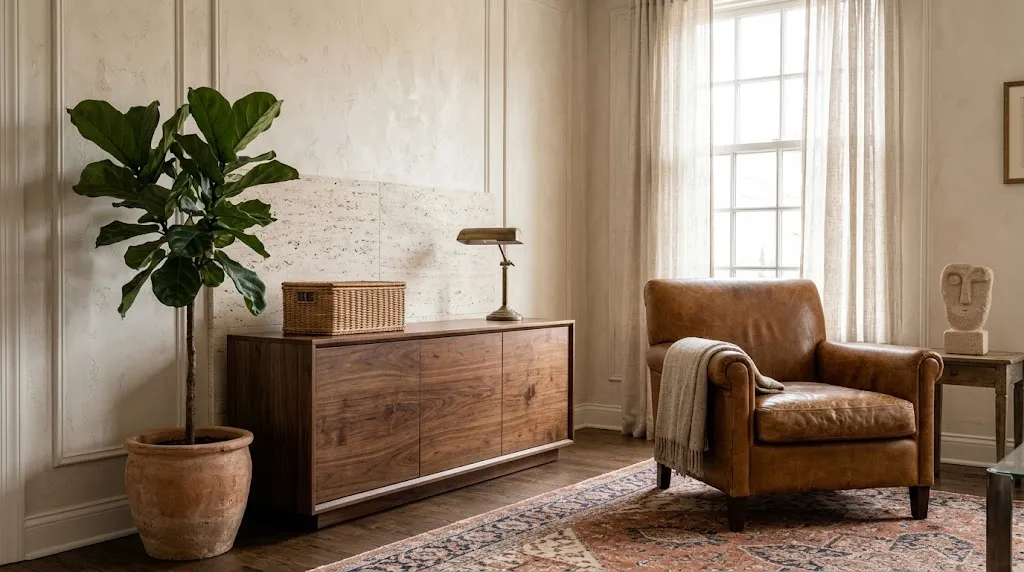 Cara Buat Ruangan Vintage Terlihat Mewah dan Kekinian Tanpa Kesan Kuno/AI Generated