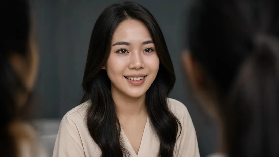 Ciri Orang Pura-Pura Bahagia Padahal Sedang Sedih (AI Generated)