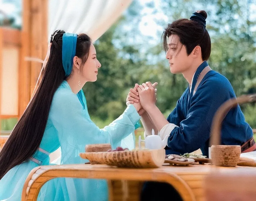 Zhang Yu Xi selalu tampil memukau bersama aktor tampan di drama China (credit:mydramalist)