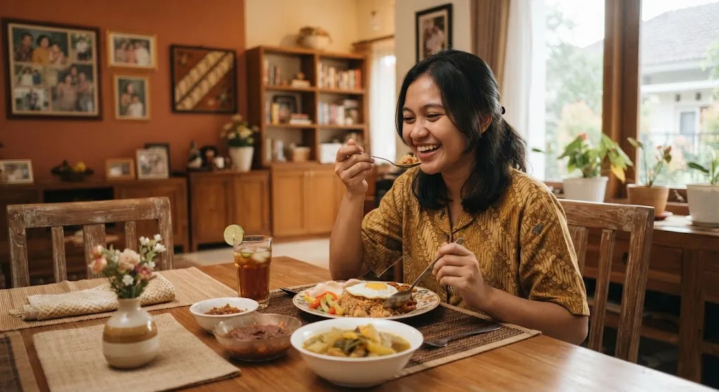 Menjadikan Memasak sebagai Rutinitas - AI generated