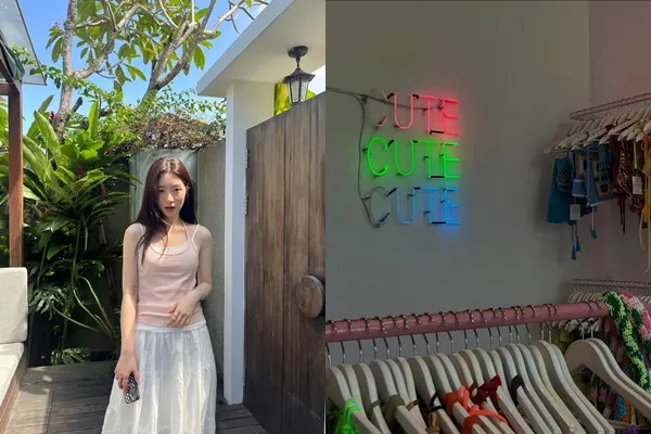 Jung Chaeyeon liburan di Bali (credit: Instagram.com/j_chaeyeoni/)