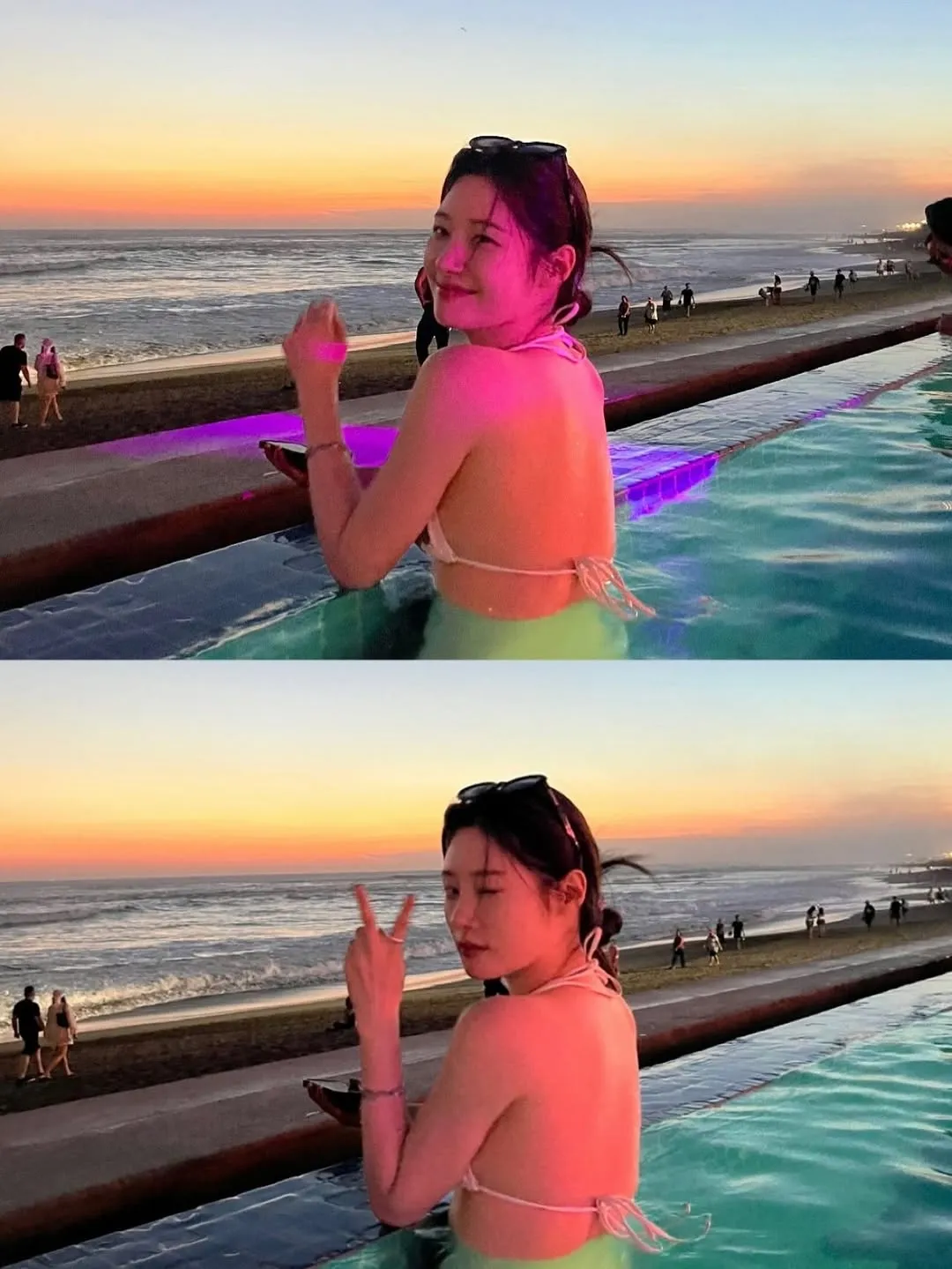Jung Chaeyeon liburan di Bali (credit: Instagram.com/j_chaeyeoni/)