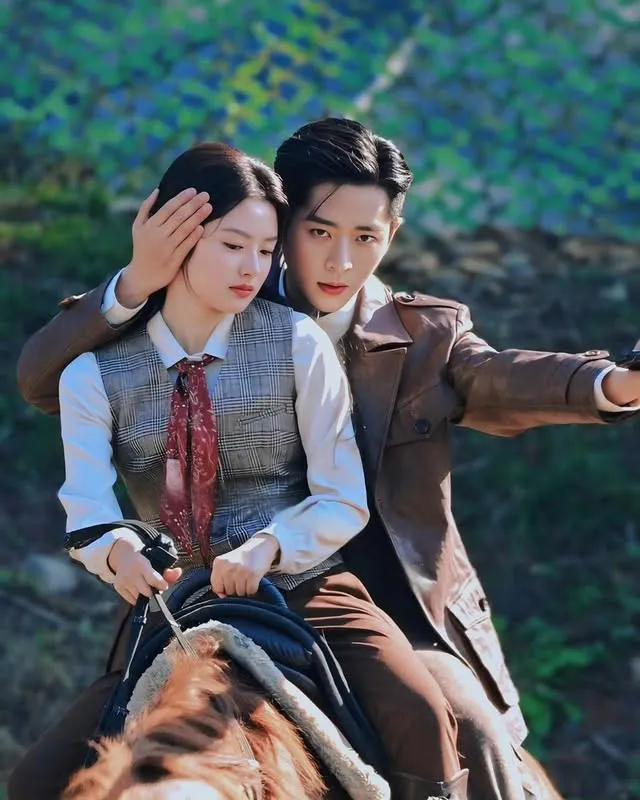 Chenglei dan Ruohan (credit: instagram/annyeong_chinguya)